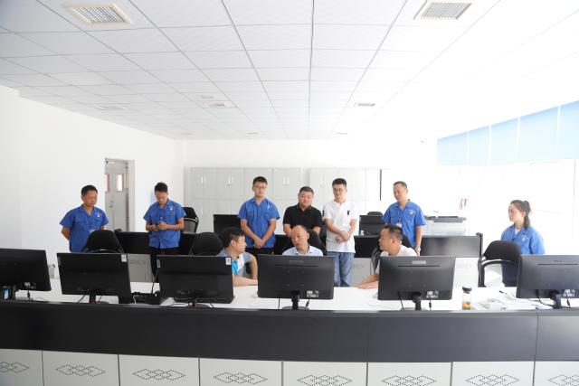 市住房和城鄉(xiāng)建設局領導到我司開展汛期安全檢查