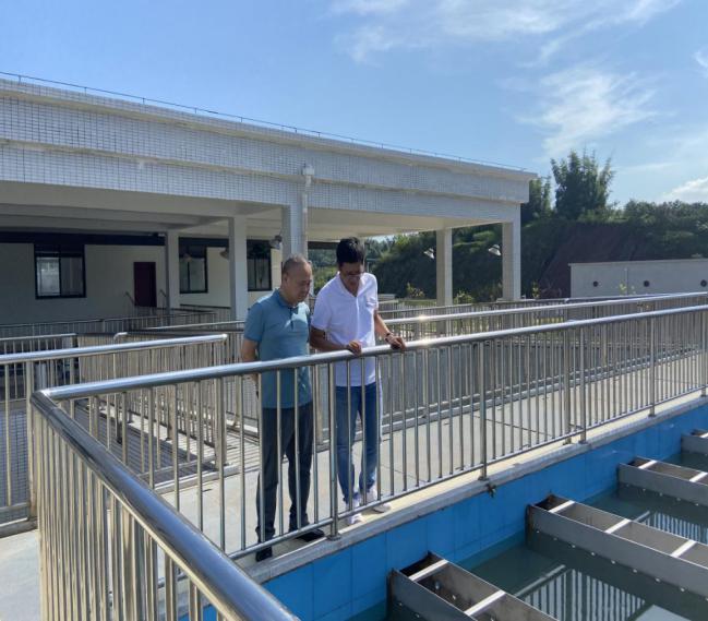 集團公司黨委委員、副總經(jīng)理劉林到五水廠檢查安全工作