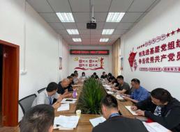 公司三支部召開(kāi)黨員大會(huì)暨“形式主義、官僚主義”集中整治工作會(huì)