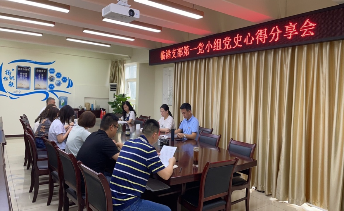 臨港支部第一黨小組召開(kāi)黨史學(xué)習(xí) 心得分享會(huì)