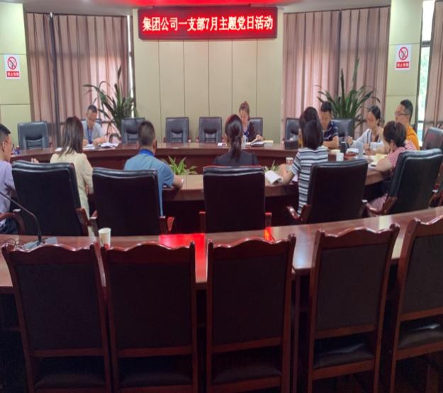 公司一支部組織開展“讀書交流會(huì)” 主題黨日活動(dòng)