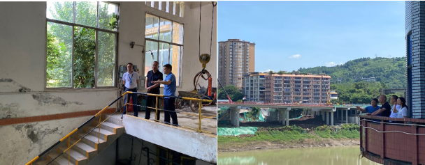 宜賓市公用事業(yè)服務集團籌備組組長羅慶一行深入清源水務集團一線調研