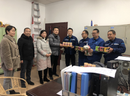 春節(jié)慰問送溫暖，黨政關(guān)愛進一線