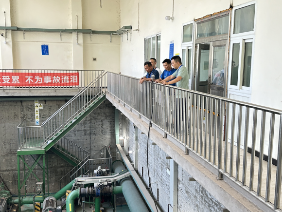 開(kāi)展“中秋”節前檢查 確保供水安全穩定