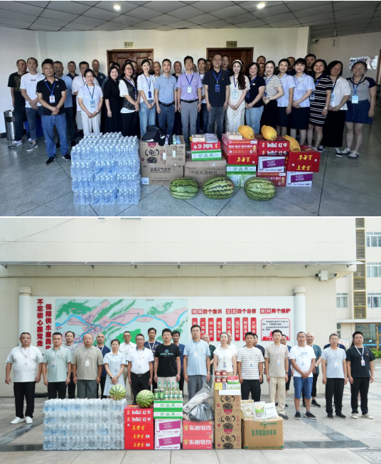 夏日慰問(wèn)送清涼  致敬高溫下的堅守