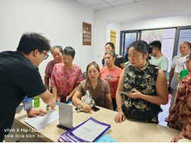 臨港公司開(kāi)展夜間+周末“進(jìn)小區”宣傳實(shí)踐活動(dòng)